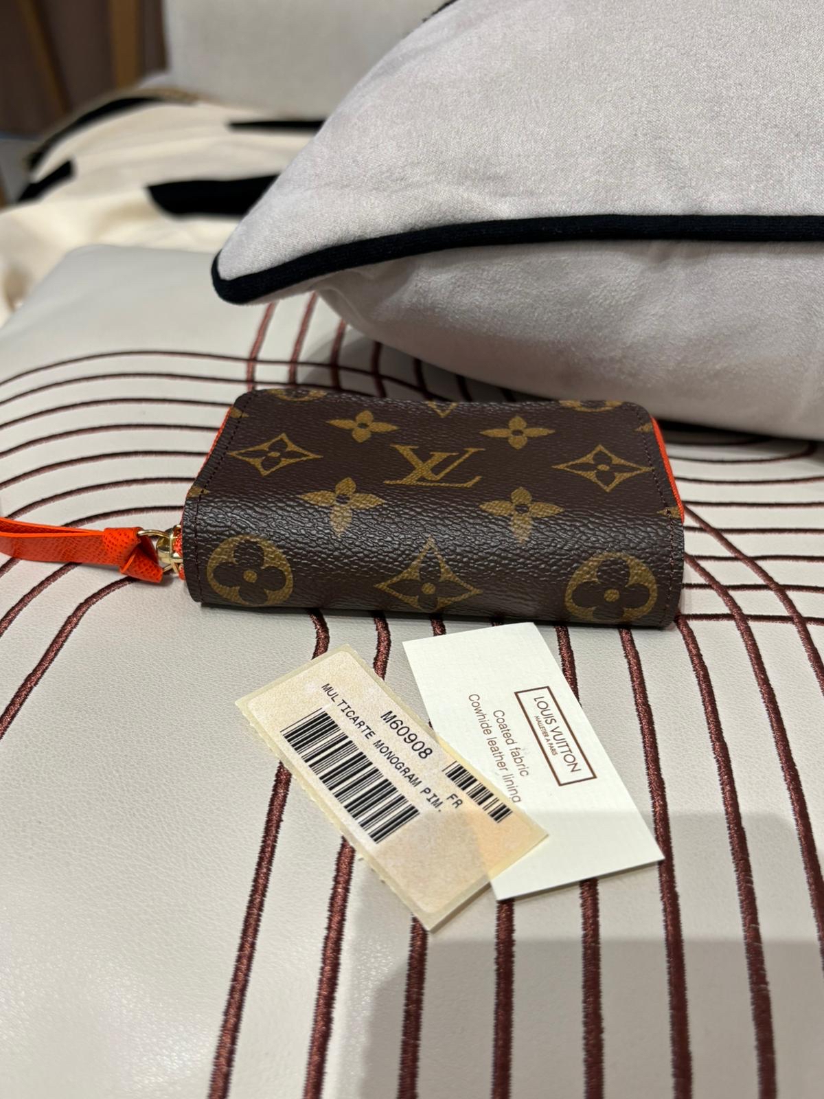 LV Zippy Card Holder  M60908 100%Authentic, 99%New ✅Tap ✅Box