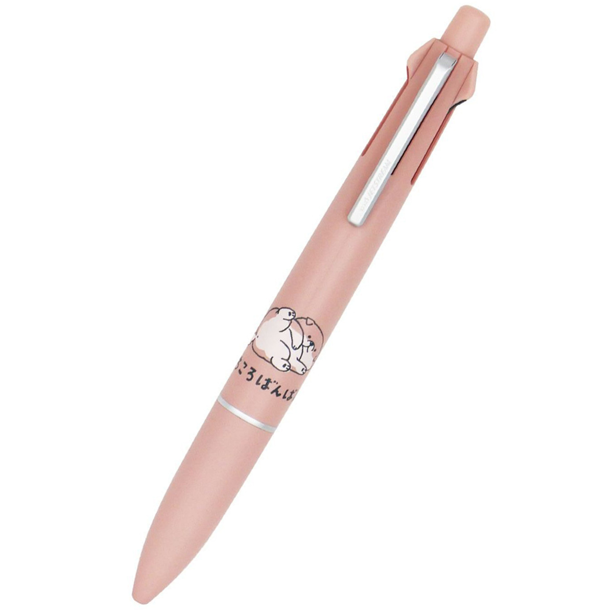 現貨｜MIND WAVE 微笑柴犬 SHIBANBAN 日本製 uni Jetstream Lite Touch Ink 4&1 多功能 5用筆 0.5mm 4色原子筆 + 0.5mm 鉛芯筆 (58096)