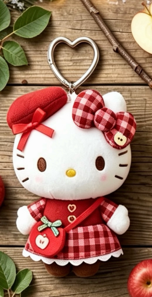 ［9月底到貨］蘋果公仔掛飾系列