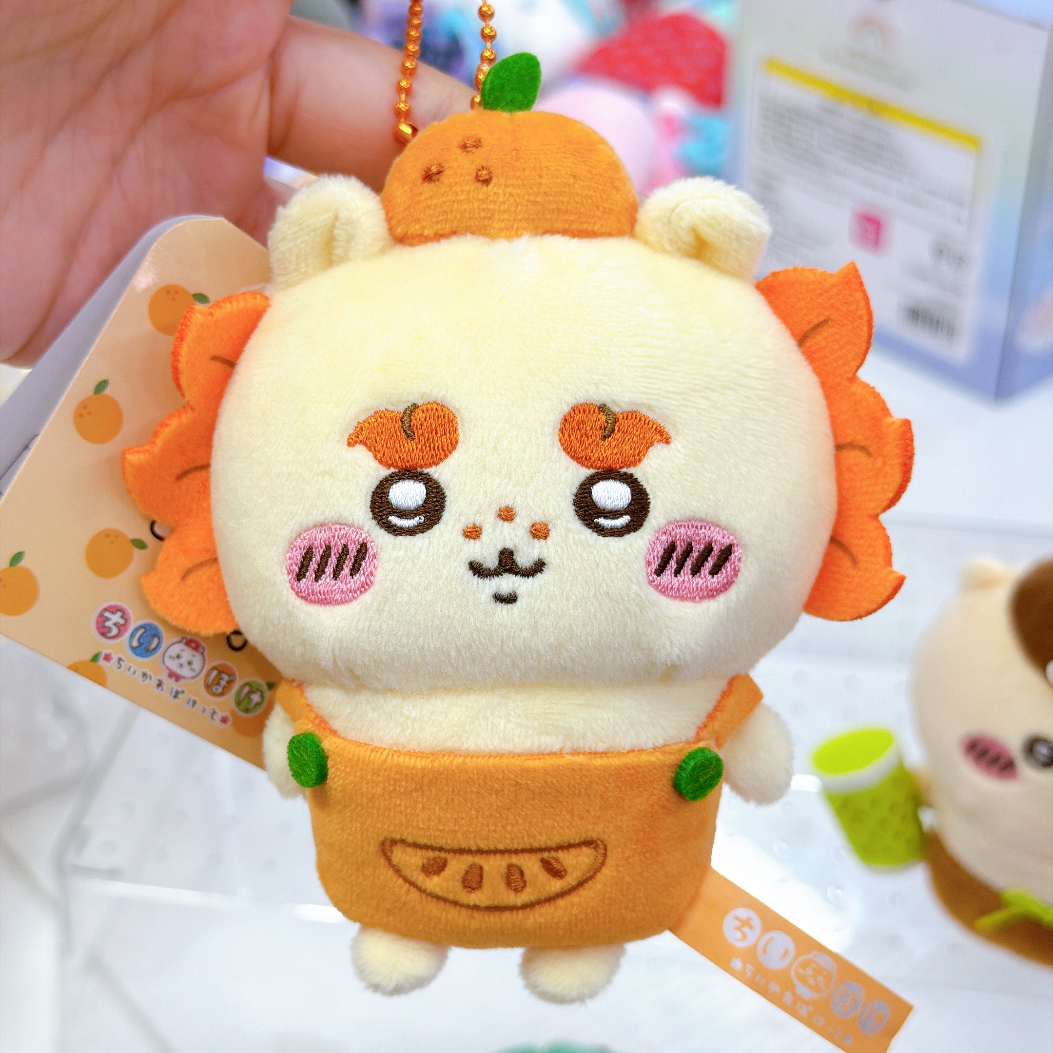 日本直送chiikawa 扮水果系列新款公仔掛飾