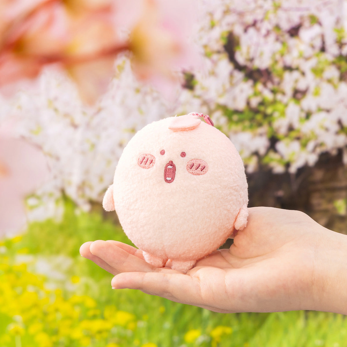 日本 nagano market joke bear 櫻花款 公仔吊飾