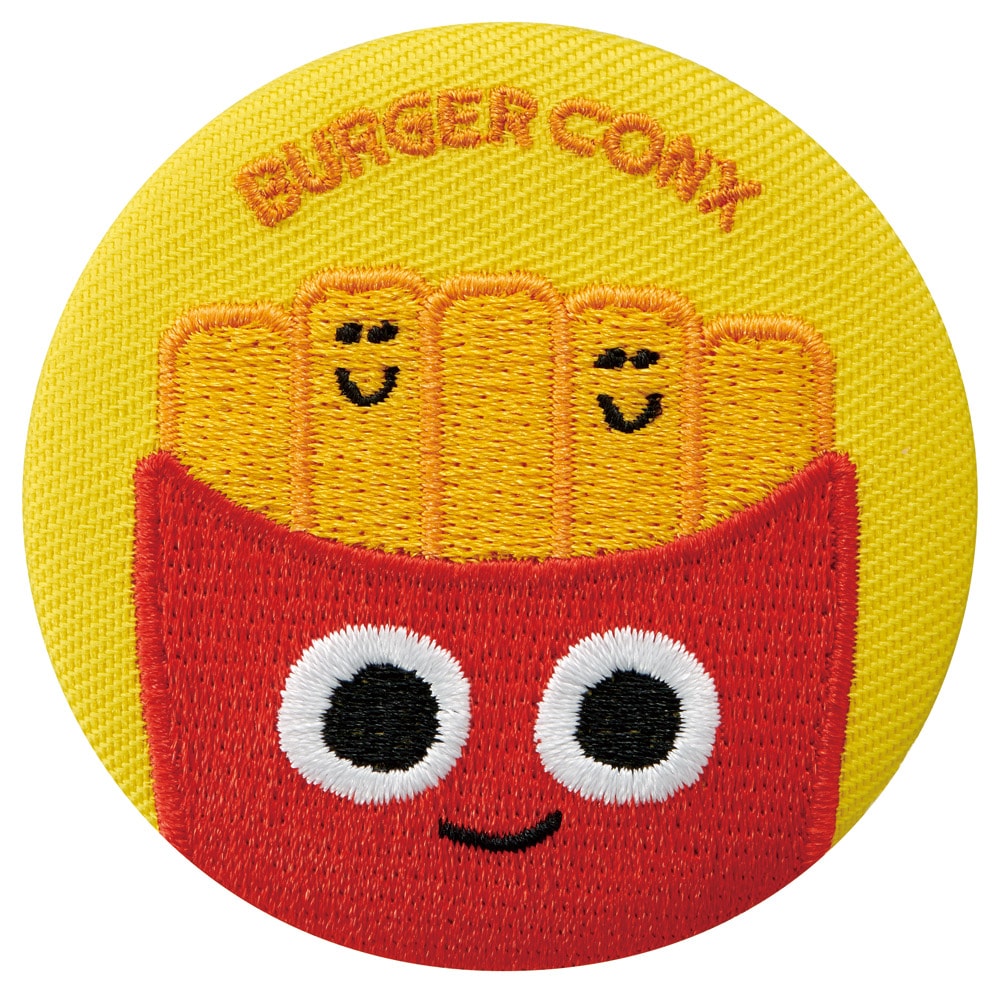 🆕【⭐訂購⭐】 🇯🇵日本直送 🌀恐龍🦖/漢堡🍔刺繡徽章 box set[一組8枚]🌀[ELCD-0169][260419]