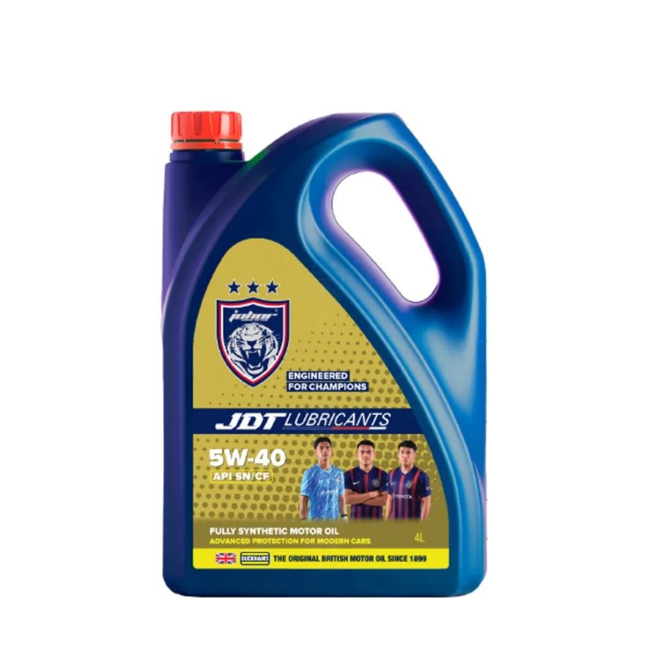 JDT Lubricants 5W-40 API SN/CF Fully Synthetic Engine Oil