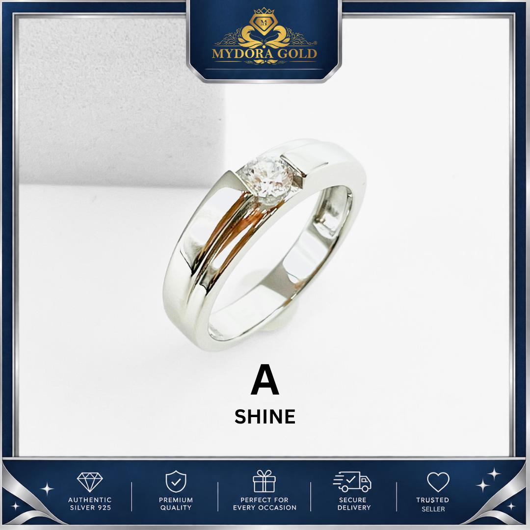 MYDORA 925 Silver Ring - Cincin Forever Line Collection