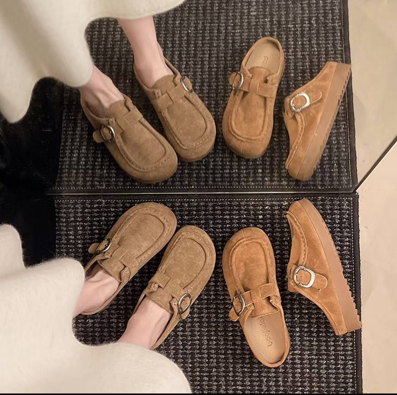 TW04 懒人勃肯半拖鞋