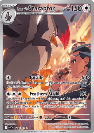 Pokemon TCG Ascended Heroes - Larry's Staraptor-249/217