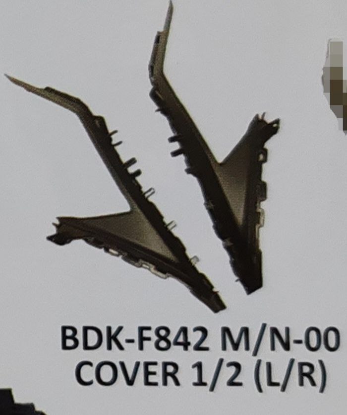 LC135 V8 /FI Non Colour Inner Cover Part / Pilot Lamp