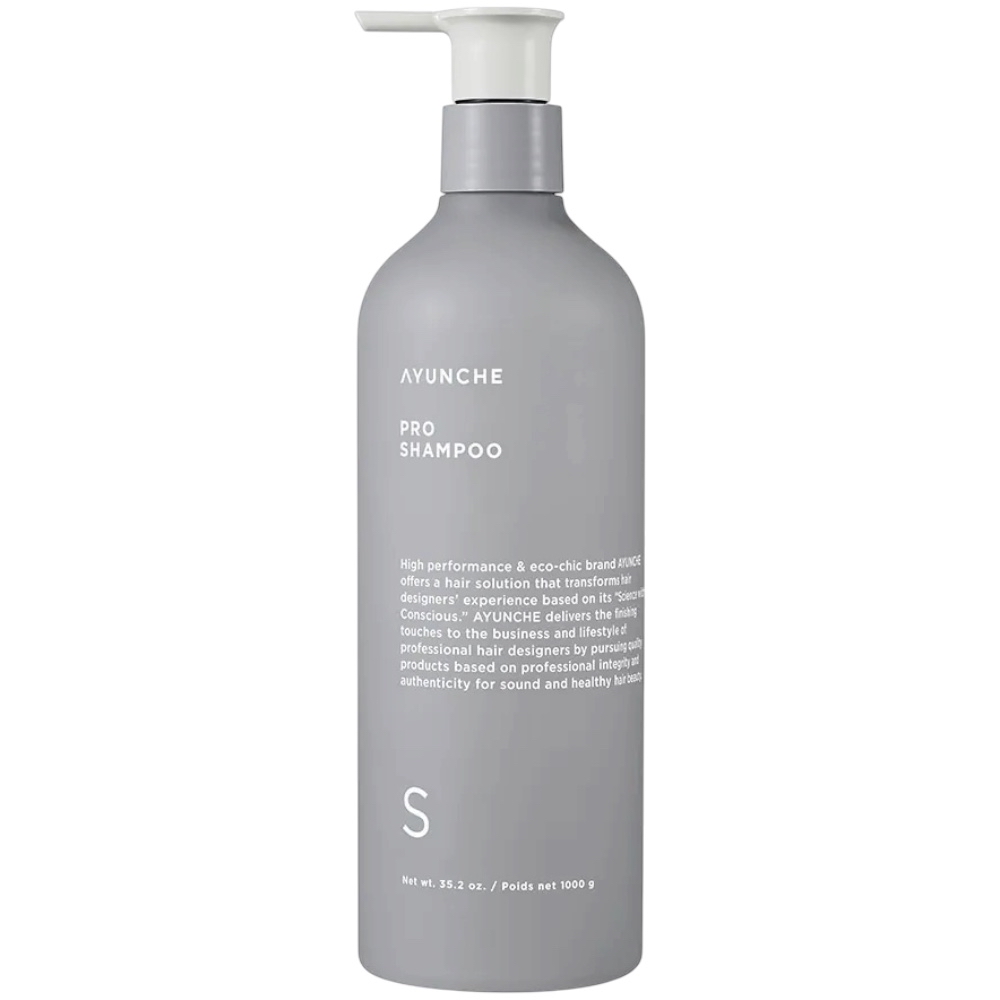 AYUNCHE Pro Shampoo 深層洗髮液 （有效去除髒污與殘留，同時保護頭皮屏障） 1000g 