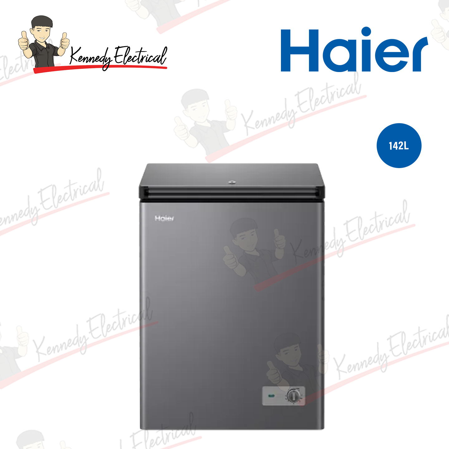 Haier 187L Chest Freezer Stainless Steel (HCF-187MSS)