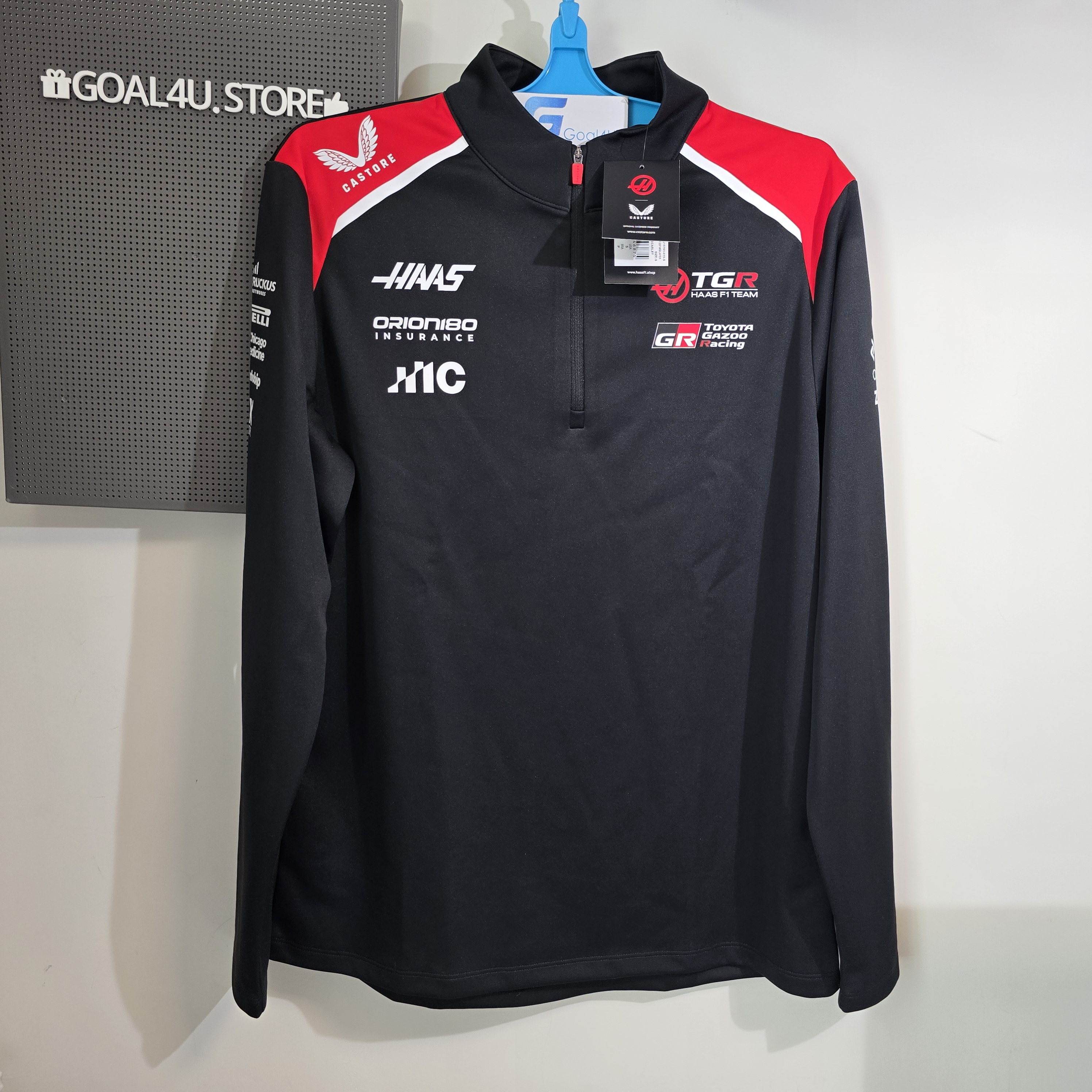 Castore F1 Haas Racing 哈斯車隊 2026 Team Quarter Zip Midlayer TU15165