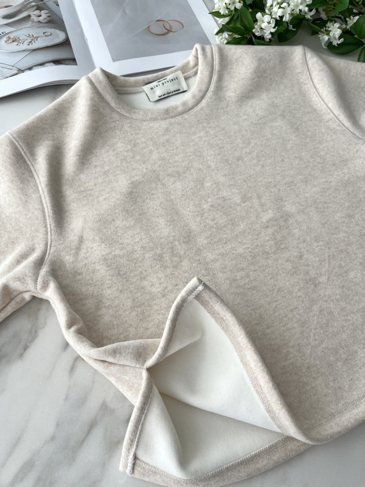 Brushed Cozy Lounge Set (Light Beige)