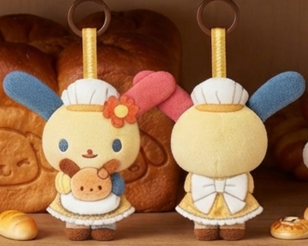 ［10月尾到貨]香港限定Sanrio 烘焙麵包師掛飾