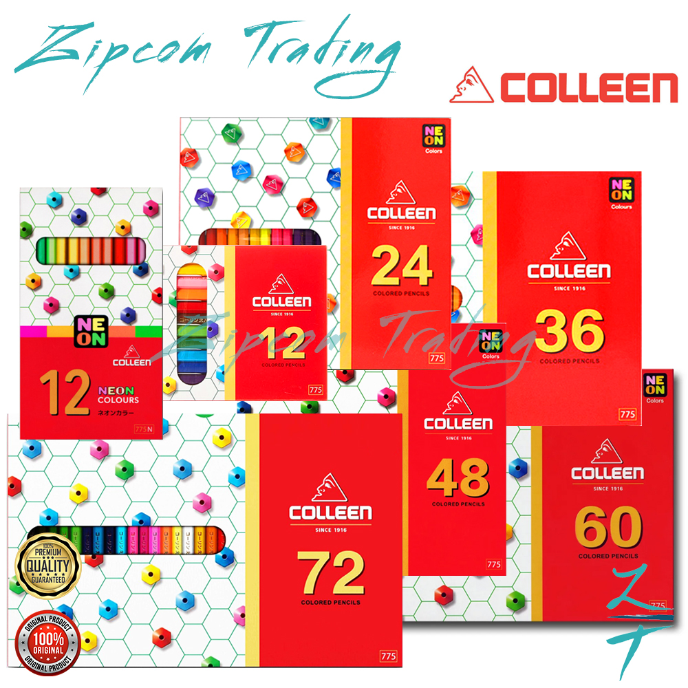 Colleen 775 Hexagon Color Pencil (24/36/48/60/72 Color)