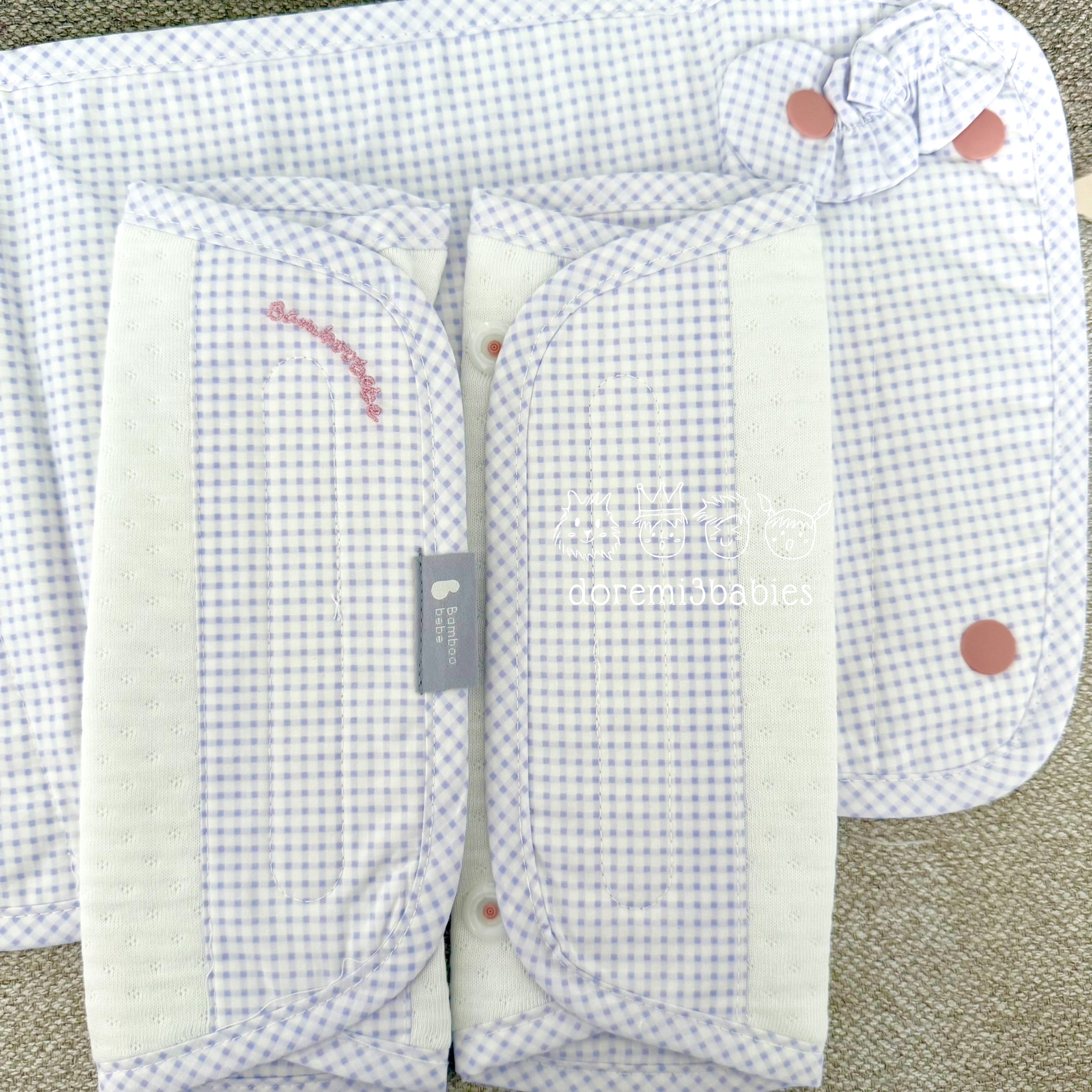 Bamboo Bebe 竹纖維咬咬巾+胸口巾