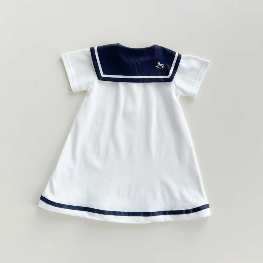 （只供預訂客人付款） 小木馬海軍領連身裙