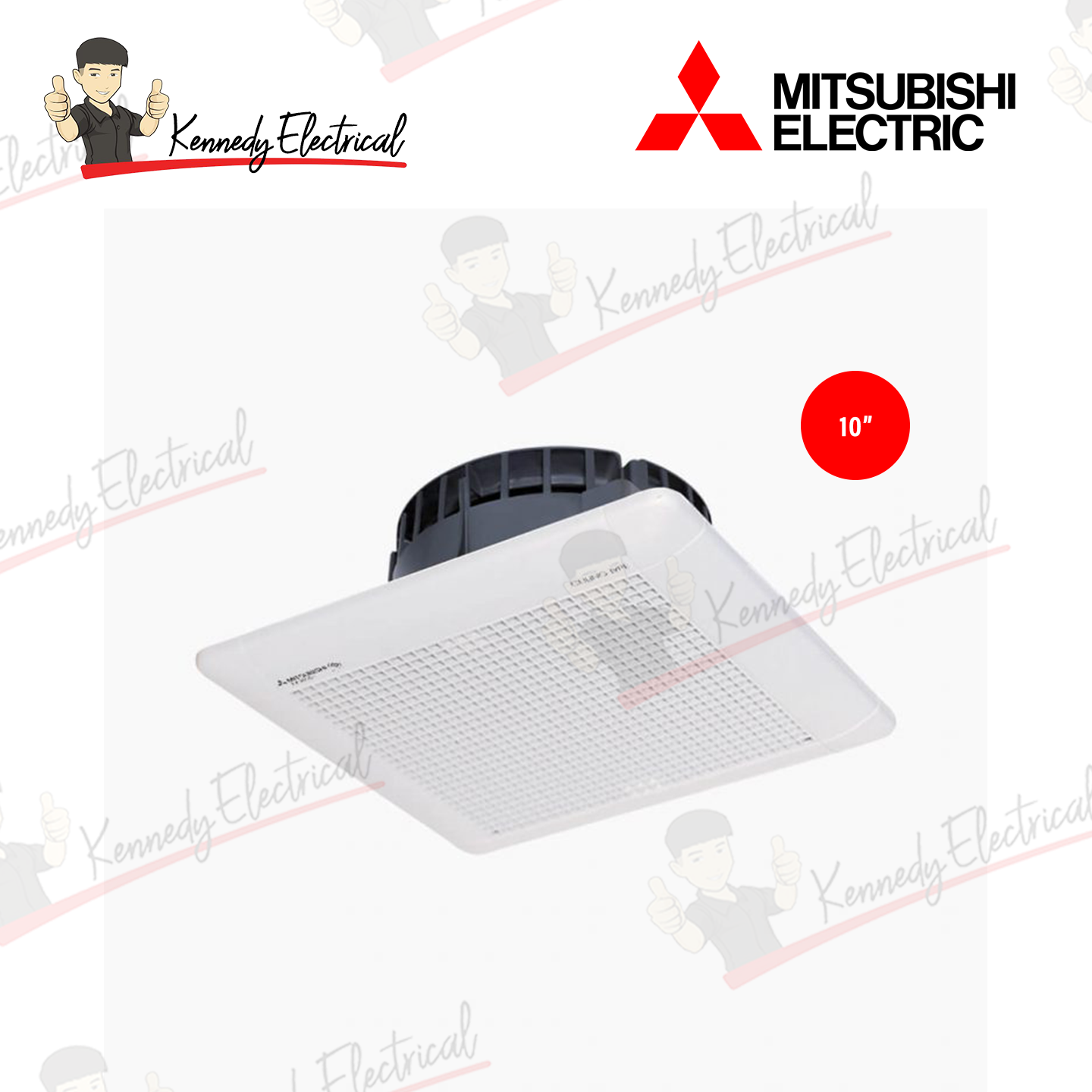 Mitsubishi 10" Glass Mounted Exhaust Fan EX-25SC