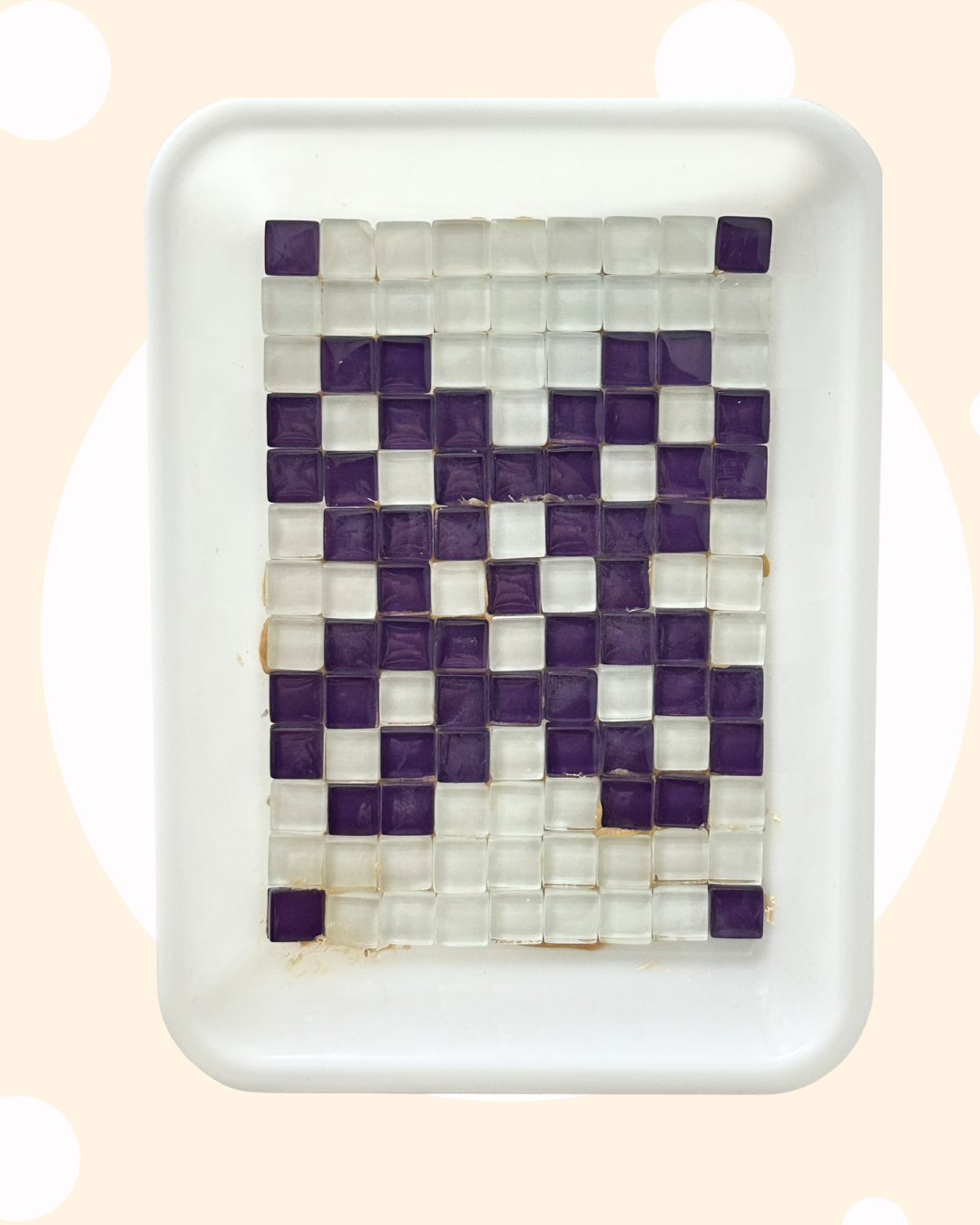 Purple Butterfly Tray