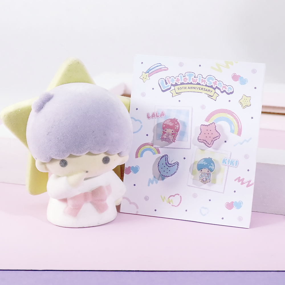 📦訂購 台灣限定 STORY 故事銀飾 X 三麗鷗 Sanrio Little Twin Stars 50th星舞系列 雙星仙子造型耳環