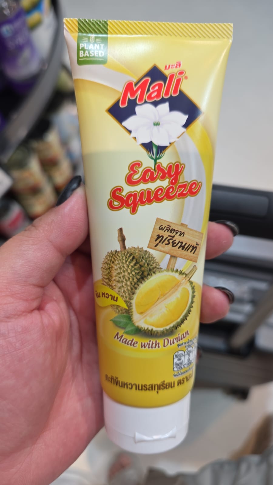 mali durian sweetened coconuts milk