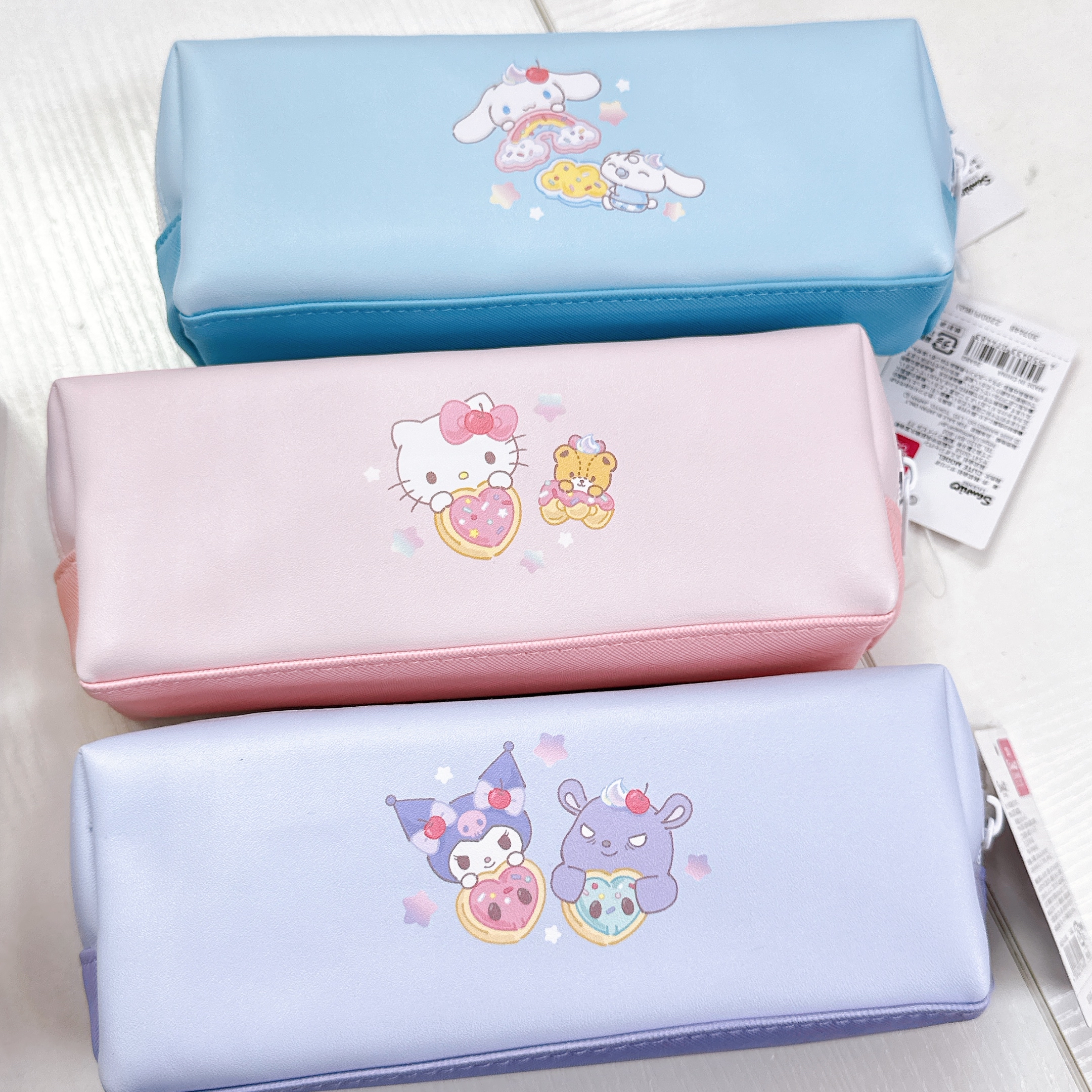 日本直送日本版sanrio雙層大容量筆袋
