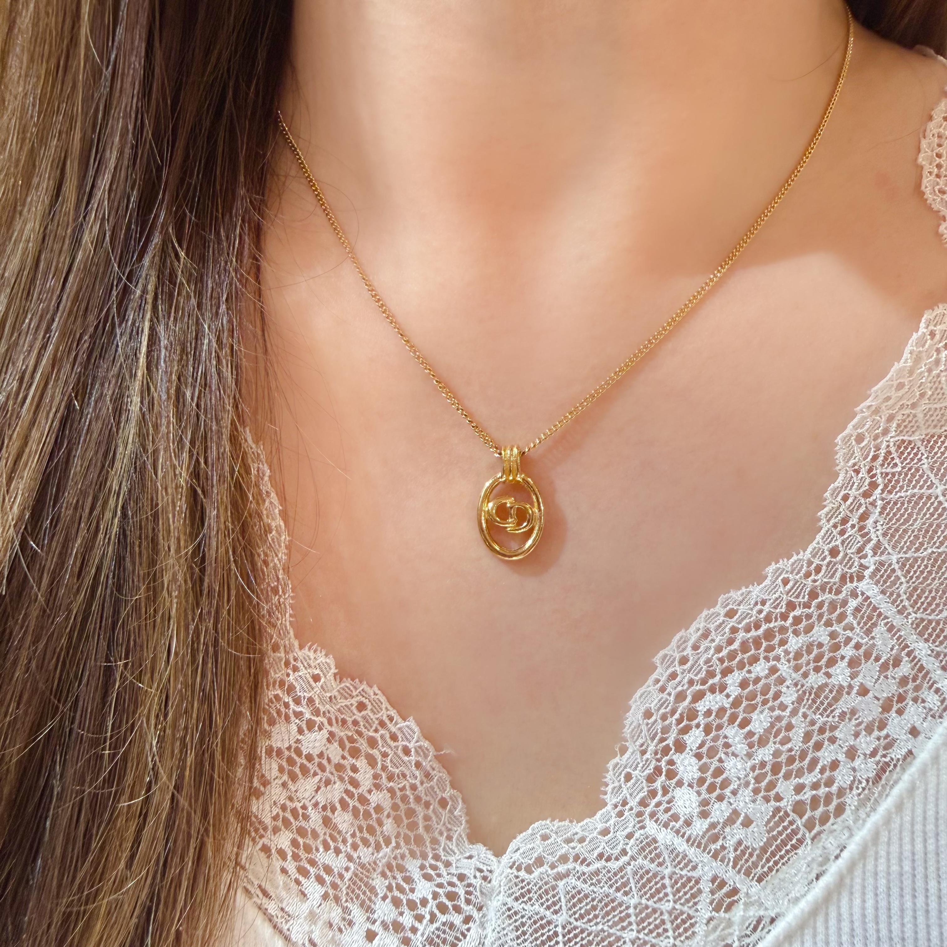 Dior necklace vintage 01