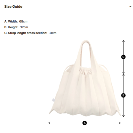 PLEATSMAMA Big Shoulder Bag (4色)