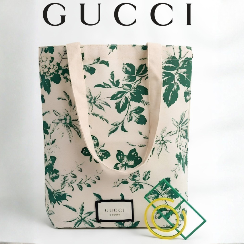 Gucci繁花香水專櫃VIP贈品帆布袋