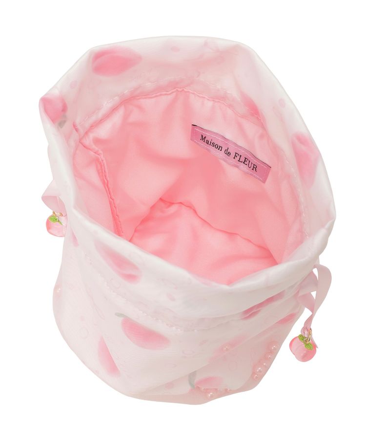 🎀【預訂】Maison de FLEUR Peach Series 索繩袋