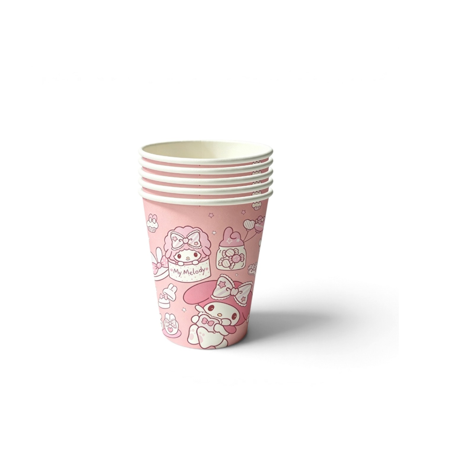 My Melody 主題生日派對即棄餐具氣球及佈置套裝｜紙碟紙杯枱布 PTY2005
