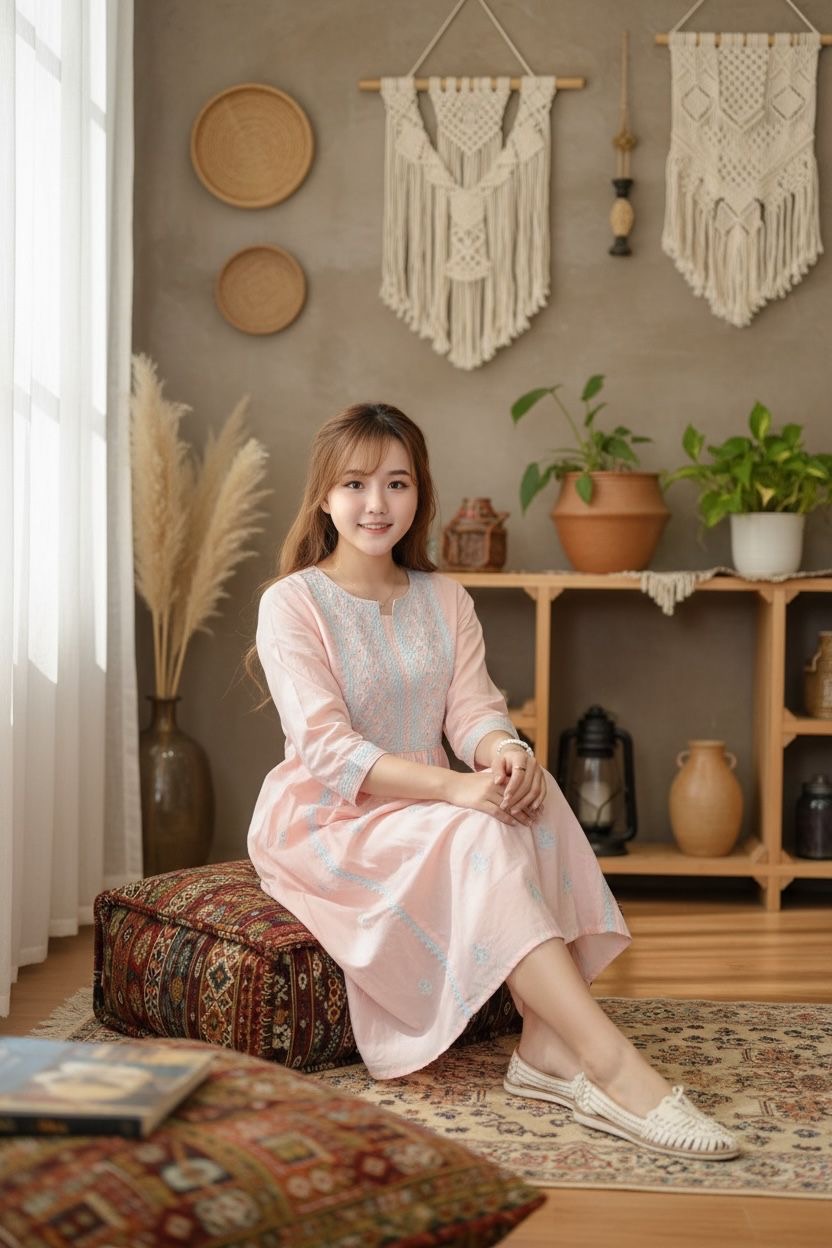 Pink X Blue Emb. OP #1107