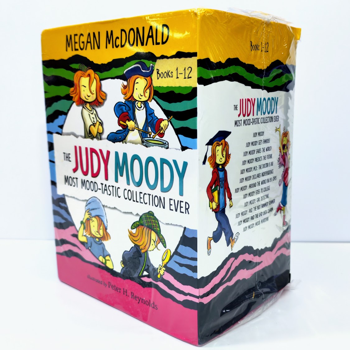 The Judy Moody Most Mood-tastic Collection Ever 12 books  朱迪摩迪12冊 B384B