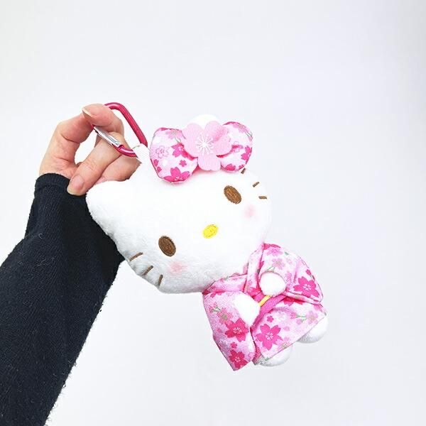 🎌日本直送🎌Hello Kitty 櫻花系列環保袋和服公仔掛飾