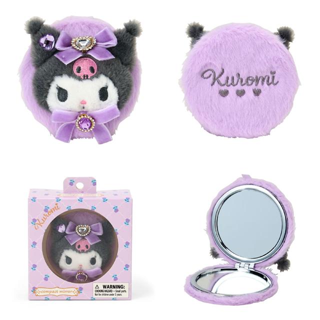 預訂 | 日本版 Sanrio 寶石x蝴蝶結刺繡隨身鏡