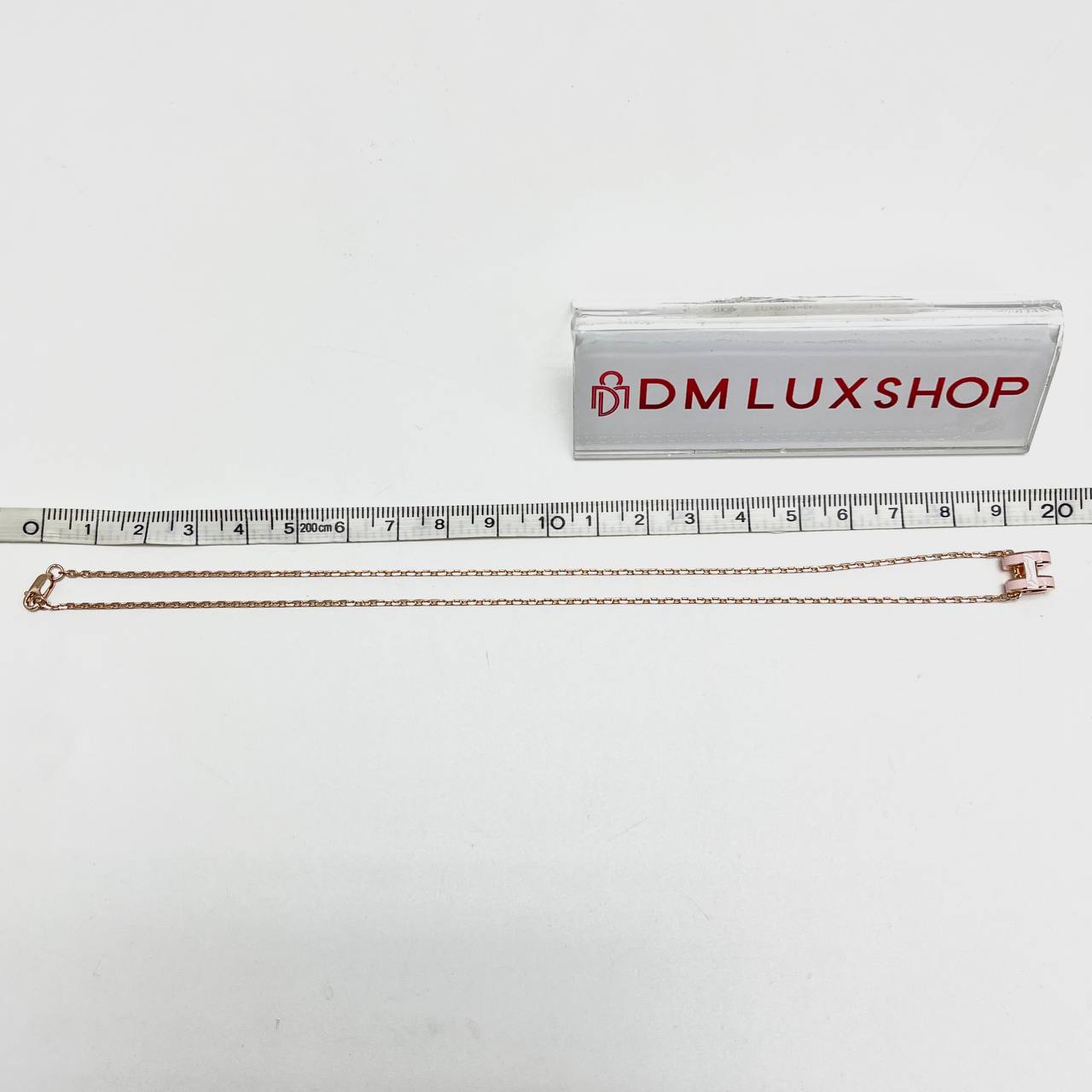 Hermes Mini Pop H Rose Dragee RGHW