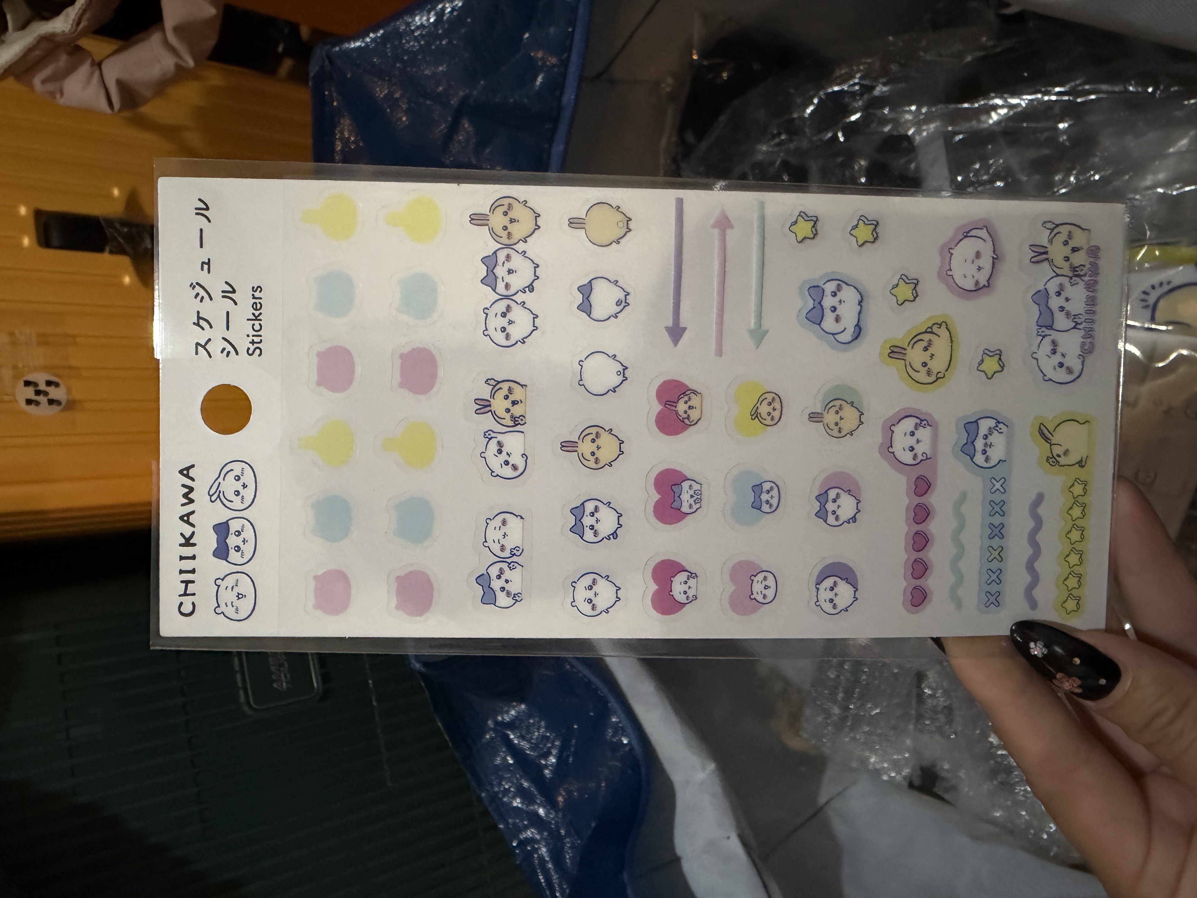 （約5月中到貨）日本DAISO X CHIIKAWA 貼紙