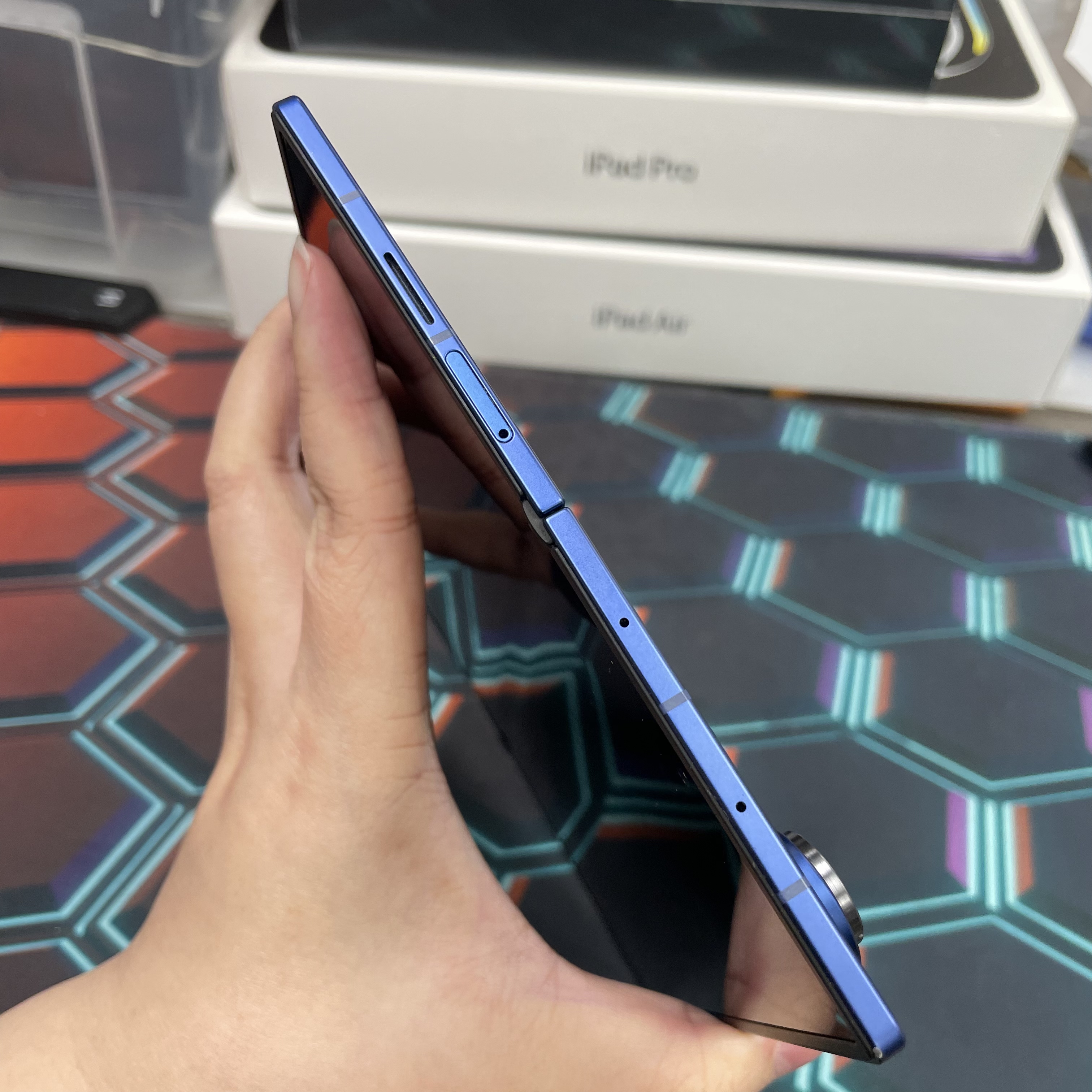 *8087 Galaxy Z Fold 7 完美機 16+1TB 藍色 blue