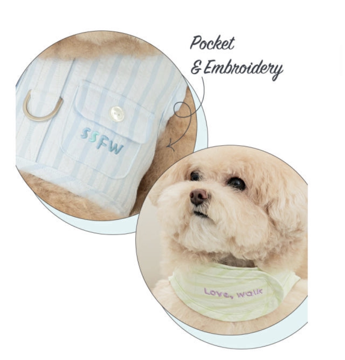 韓國🇰🇷 love walk pocket harness 