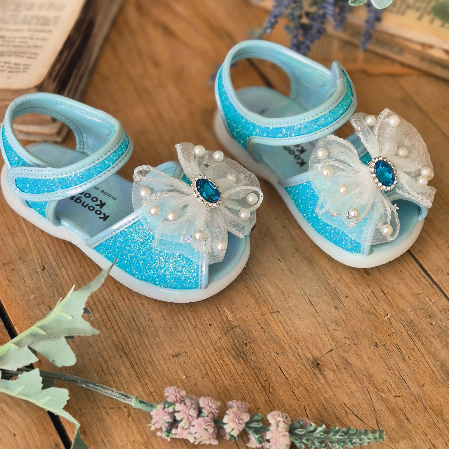 Koongs Koongs Twinkle LED Sandals（Blue）