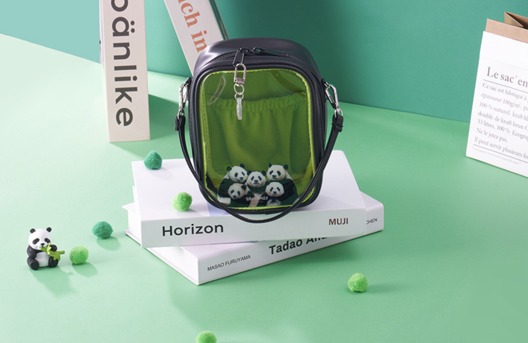 📦訂購 韓國代購 愛寶樂園 Everland Bao Family 寶家族 透明小物袋