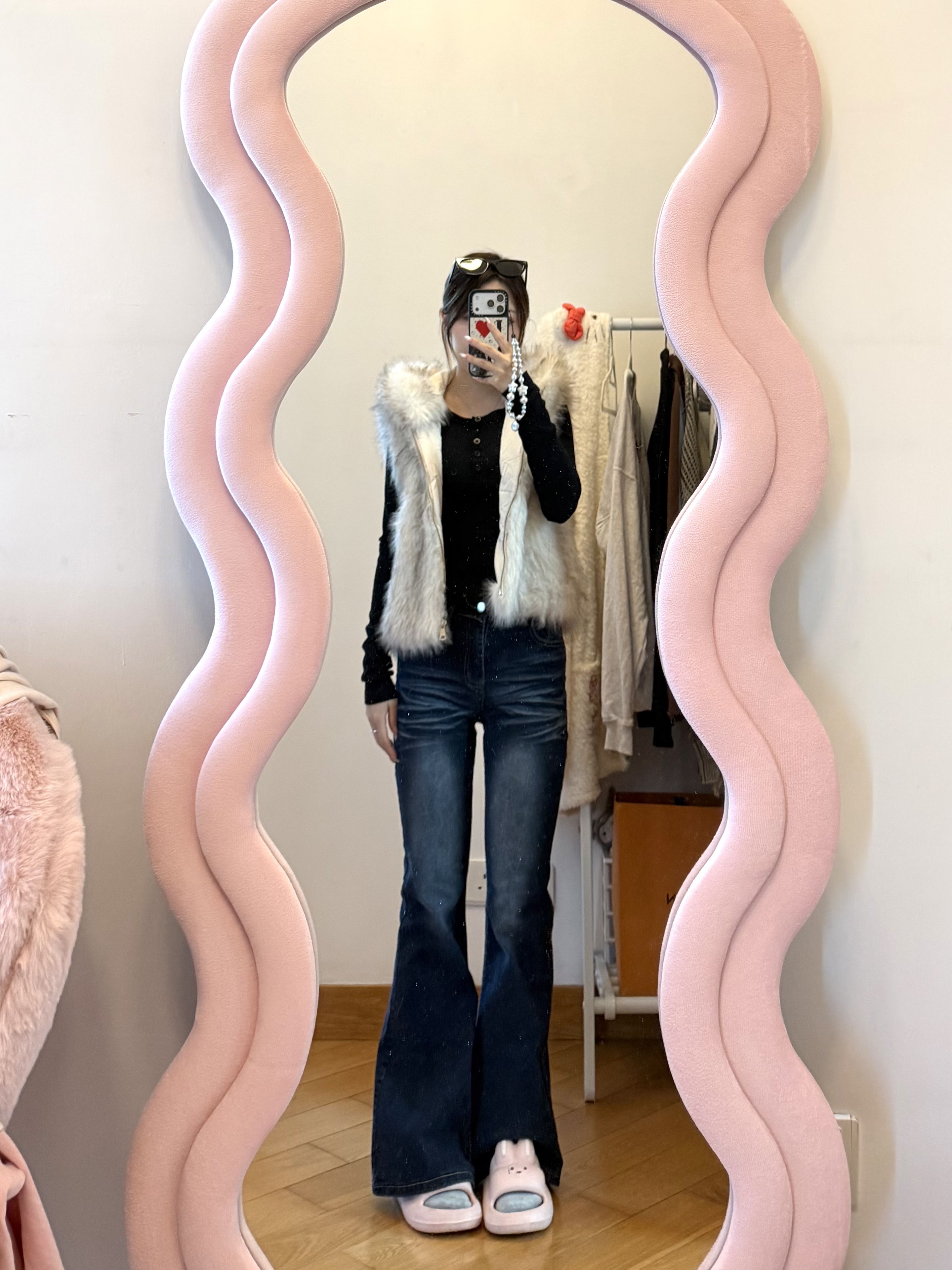 韓國漸變水洗藍超顯瘦喇叭3.0！