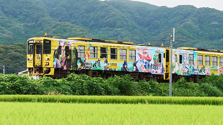 日本 JR キハ47-8000形+Kiha 125 Romancing SAGA 佐賀 六節特別版C （Tomix 98539 Plus)