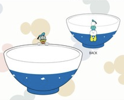 [現貨] [日本直送] DONALD DUCK | 碗緣子瓷碗 {TF2306068}