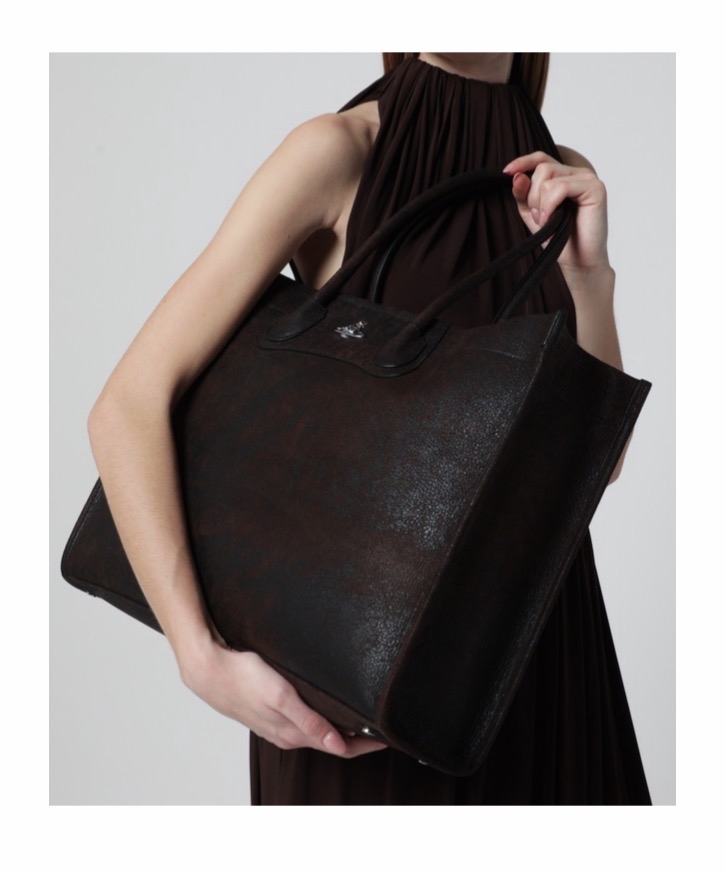 Vivienne Westwood 女士 Troy 皮革手提包均码码45cm*13cm*34cm