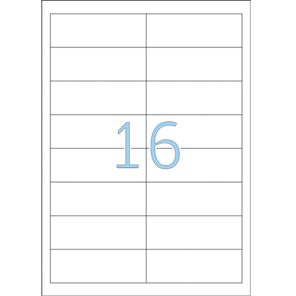 A4672 : ANEOS A4 FSC Multipurpose Label 97.0 x 33.8 mm