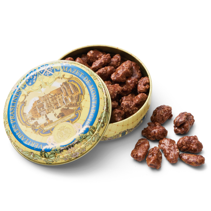 MAZET 經典果仁糖 PRASLINES 鐵罐 (125G)