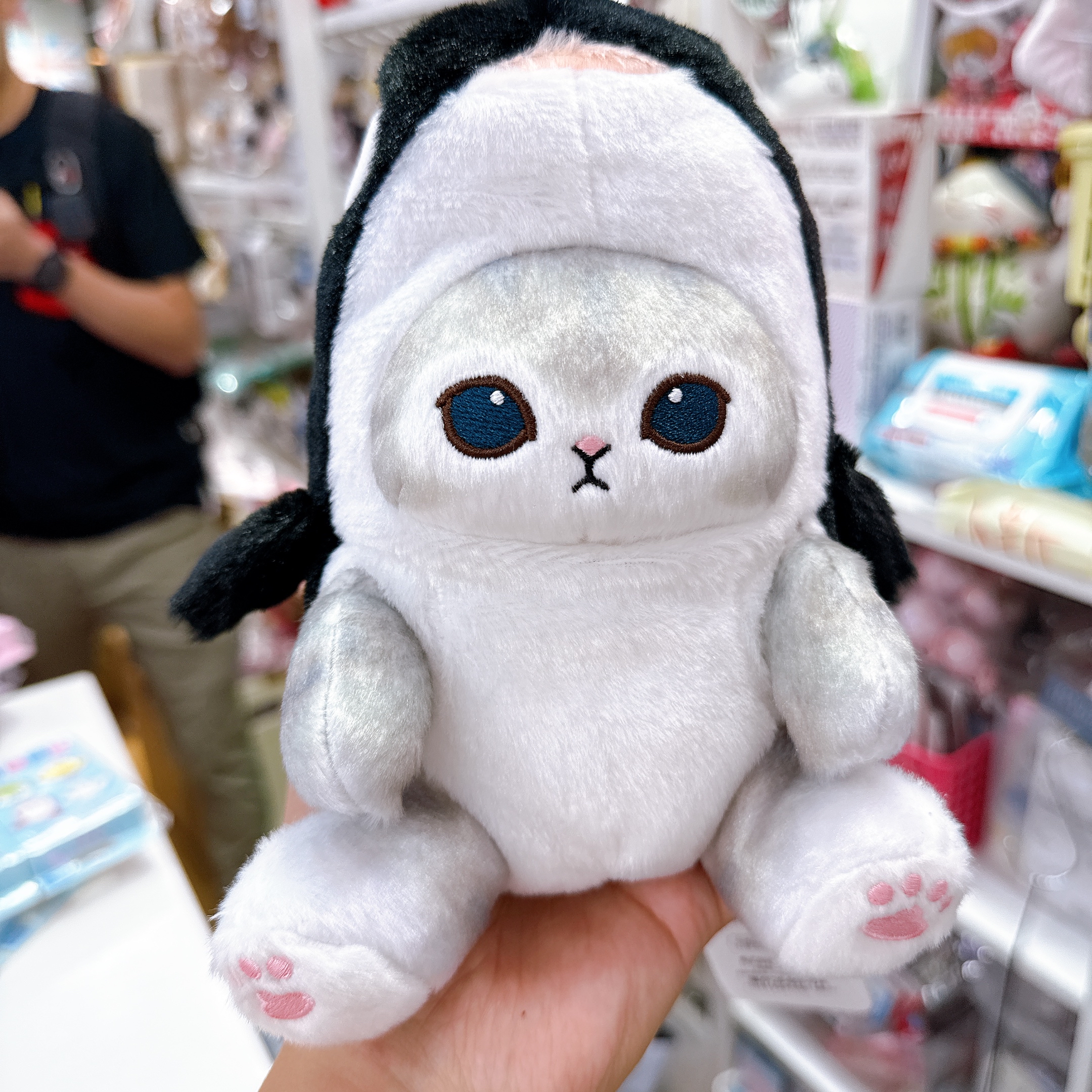 日本直送鯊魚貓豆豆公仔