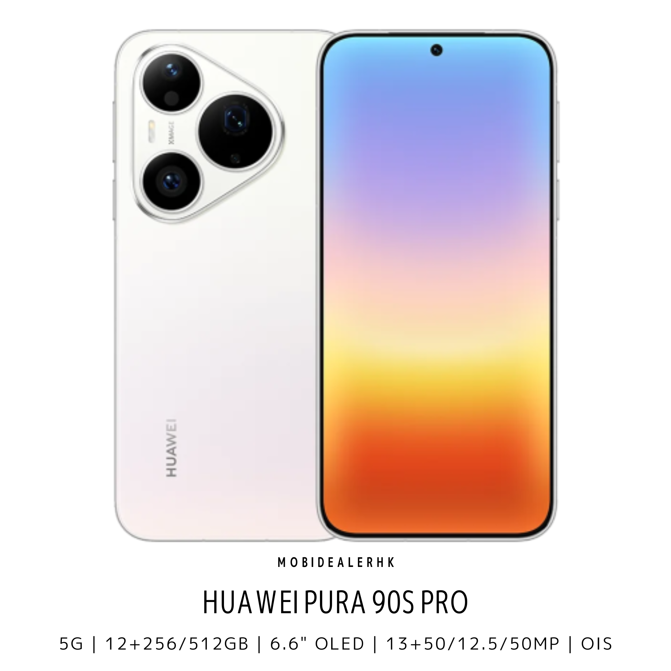Huawei Pura 90s Pro | 華為 Pura 90s Pro | 5G | 智能手機 | 12+256/512Gb | 6.6" OLED | 13+50/12.5/50MP | OIS