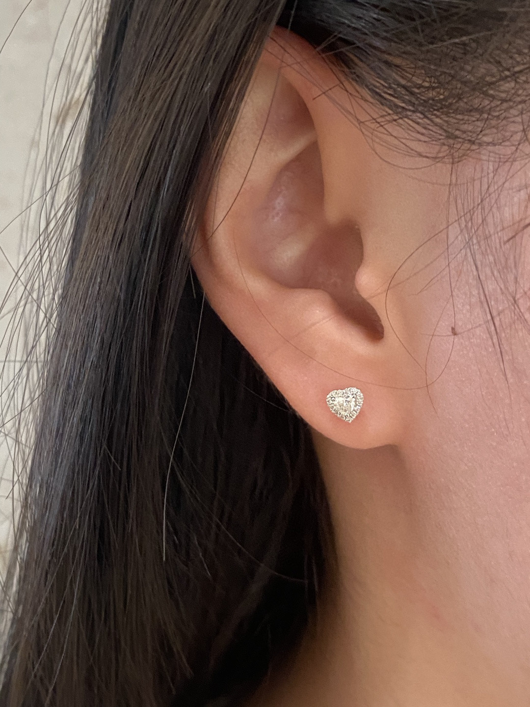 18K Diamond Earrings 