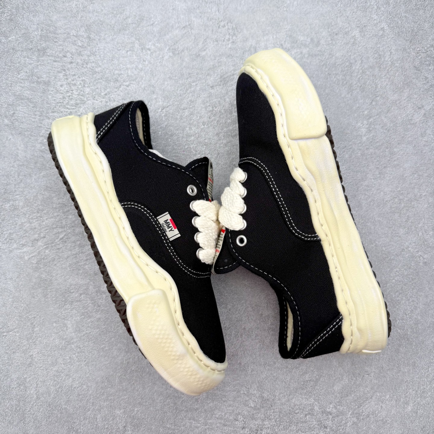 Maison Mihara Yasuhiro MMY "Baker" OG Sole Canvas Low-top Sneaker