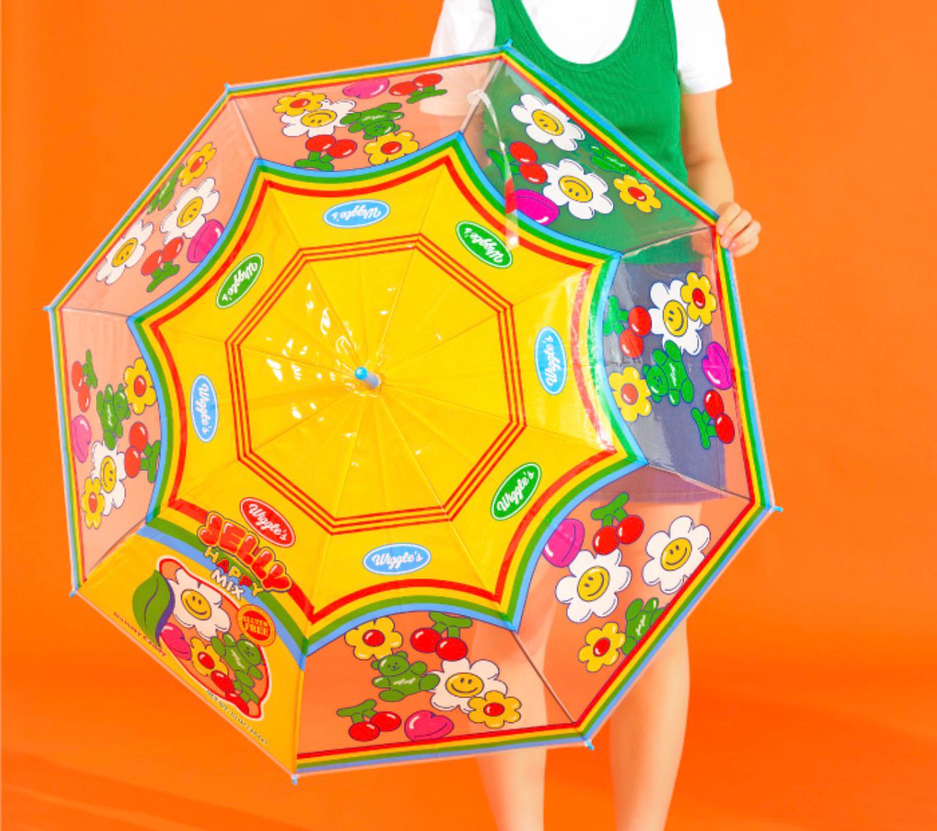 Wiggle Wiggle Bubble Umbrella 長遮